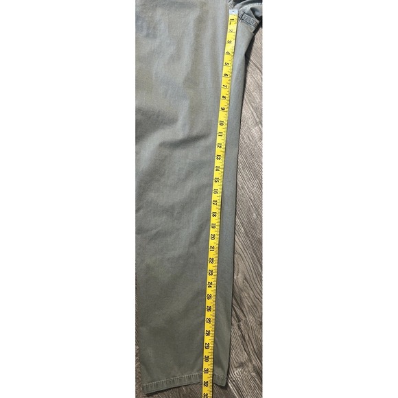 BRAX Feel Good Cooper Fancy Regular Fit Straight Leg Pants Olive Green, Sz 35x32 - Picture 6 of 12